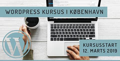 WordPress kursus København 2019