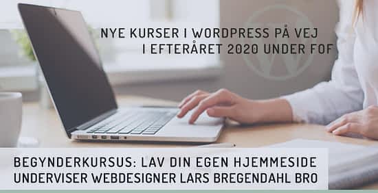 WordPress kursus København 2020