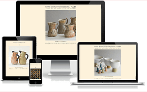 Hjemmeside Fulby Keramik WordPress Design Interactivedesign