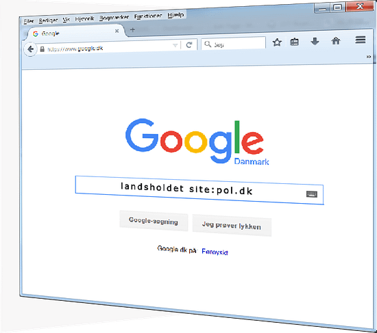 Google specifik søgning