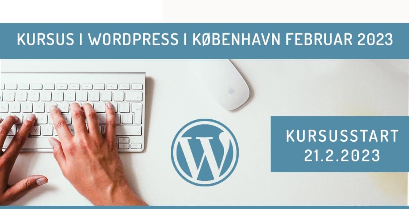 København WordPress kursus - 2023 - undervisning