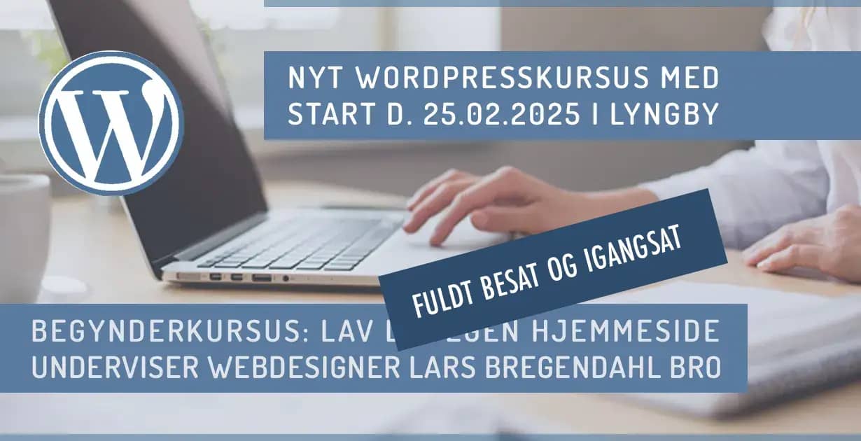 Kursus WordPress Lyngby 2025 02 Vinter Besat