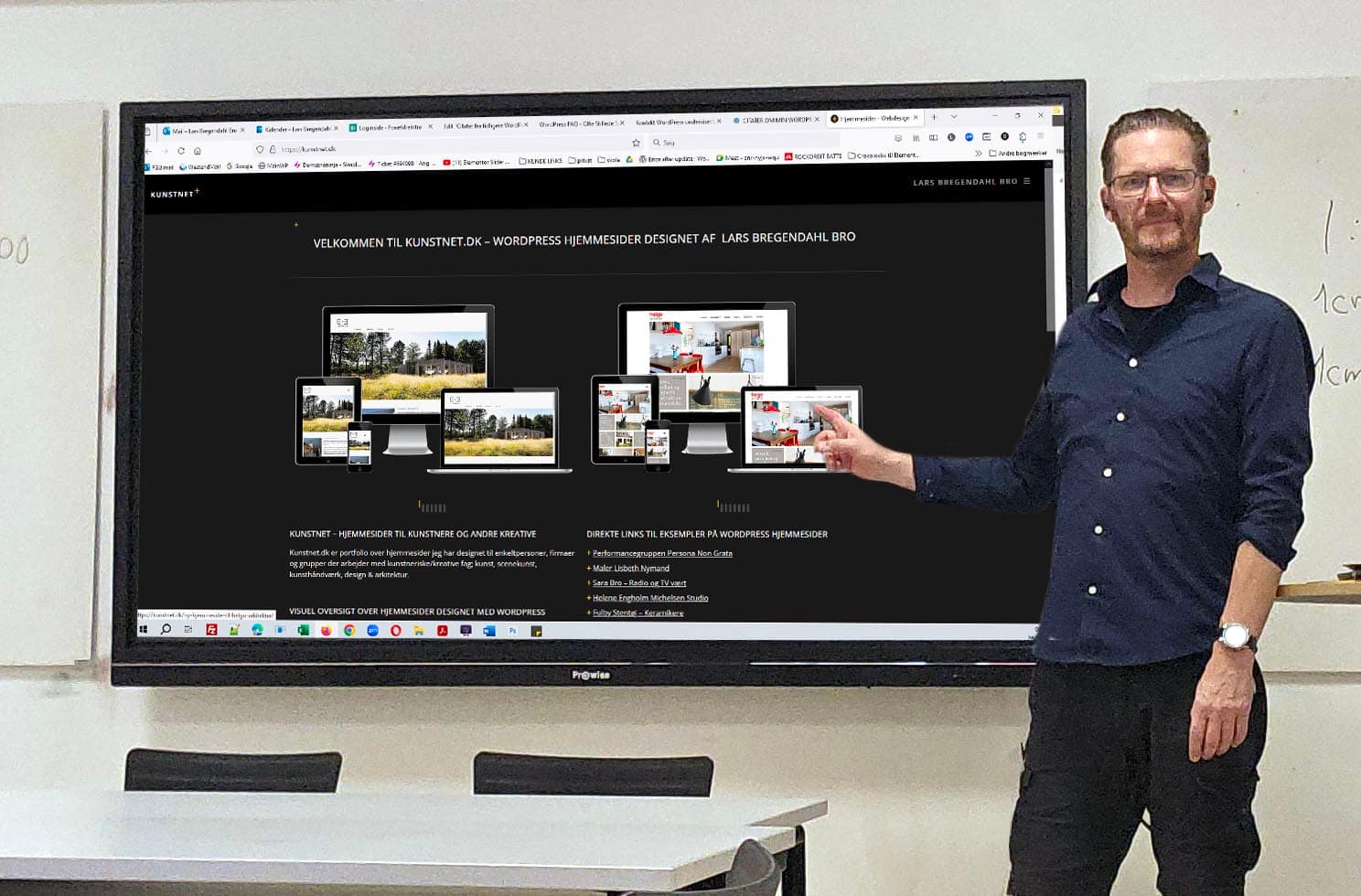 Designer Lars Bregendahl Bro København - WordPress Kursus Underviser