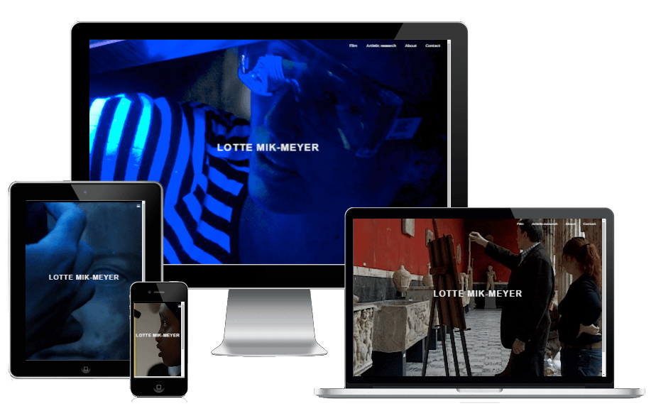 Ny Filminstruktoer Hjemmeside Lotte Mik Meyer WordPress 0