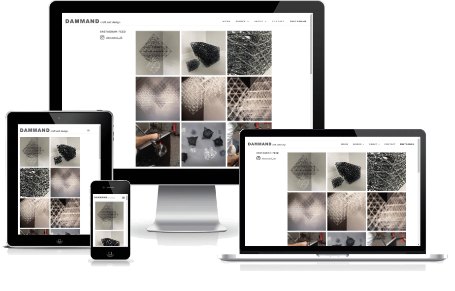 Ny Hjemmeside Design WordPress Designer Peter Dammand