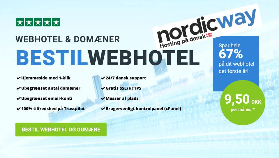 Nordicway - billigt webhotel